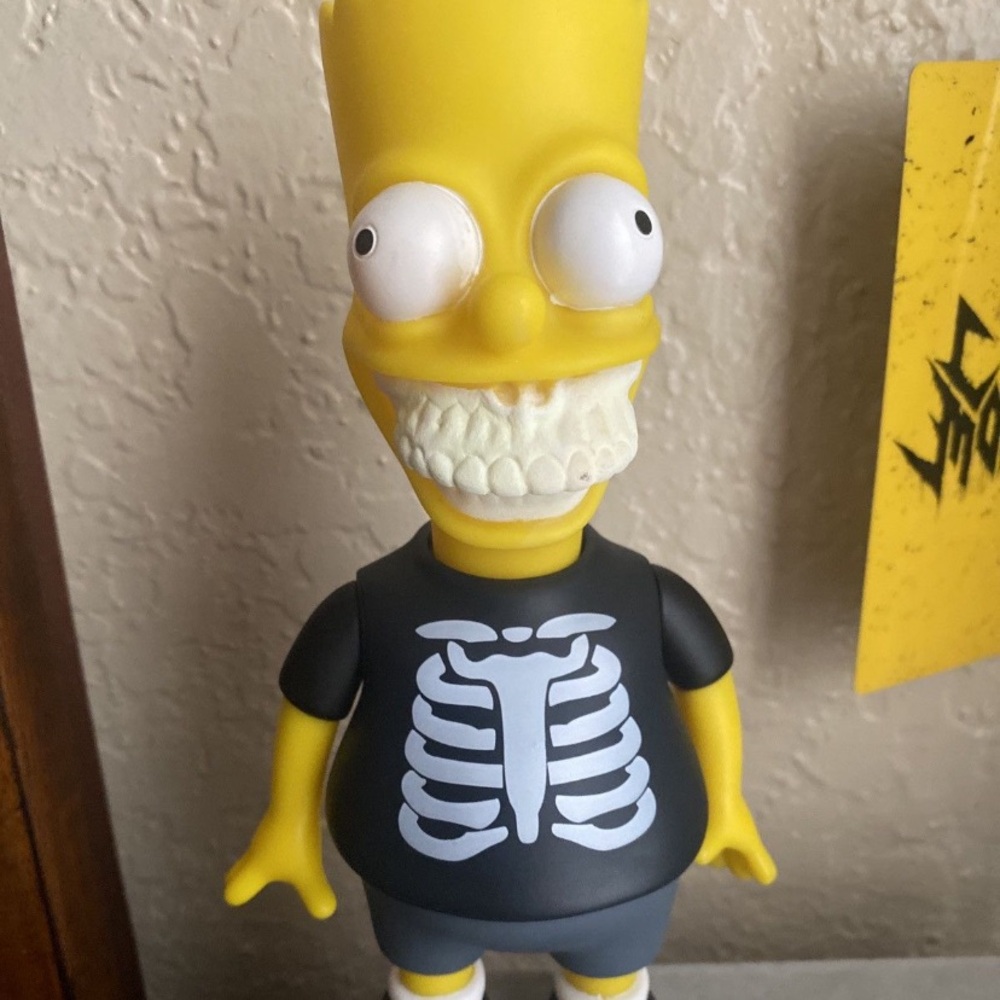 Bart Simpson Skull Custom Made Figure